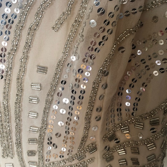 H&M Beaded/Sequins Mini Dress STRAPS INCLUDED - Picture 3 of 8